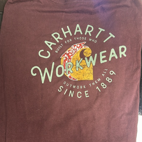 Women carhartt long sleeve T-shirt - Picture 4 of 4